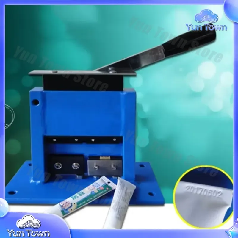 Manual Aluminum Tube Sealing Machine for Cosmetic Toothpaste Lotion Packaging Tube Sealer Aluminum Laminate Crimping Sealer