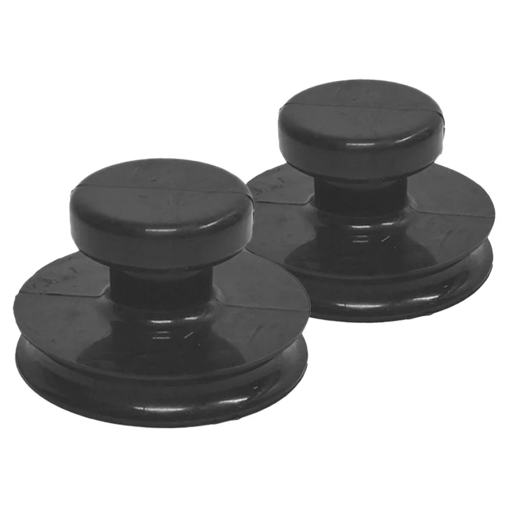 

2pcs Singing Bowl Cup 60mm Black Rubber Replacement Parts for Sound Bowl Accessories Yoga Meditation Tools