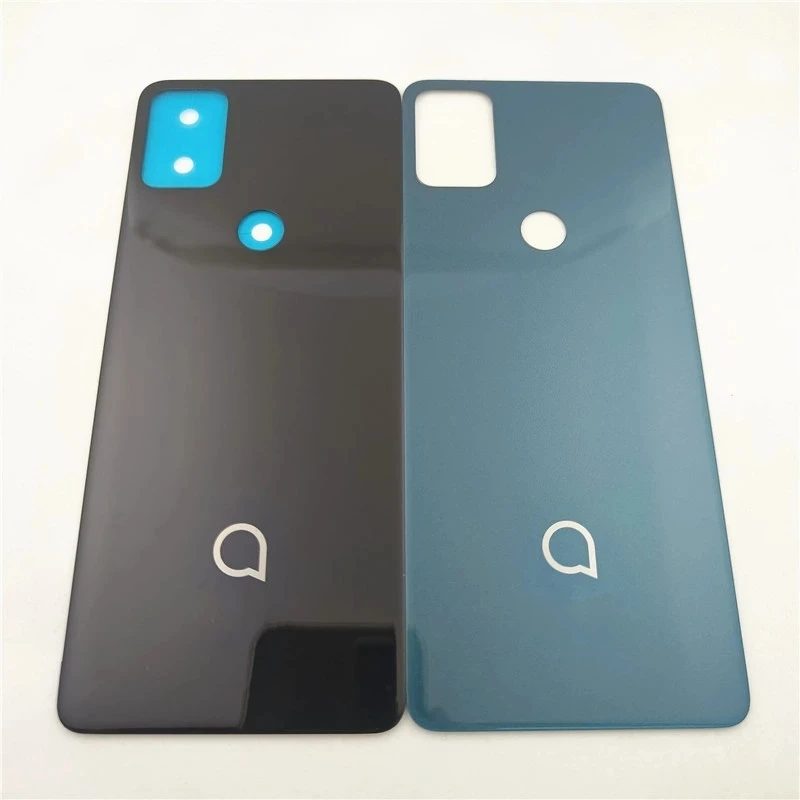 New Back Cover Glass For Alcatel 3X 2020 5061 5062 5061K 5061U Rear Battery Housing Door Cover Repair Parts