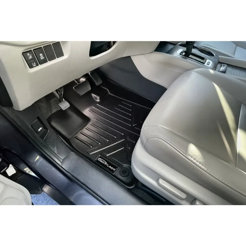 Custom Fit Floor Mats 2 Rows Liner Black for 2016 2017 2018 2019 2020 2021 Honda Pilot United States