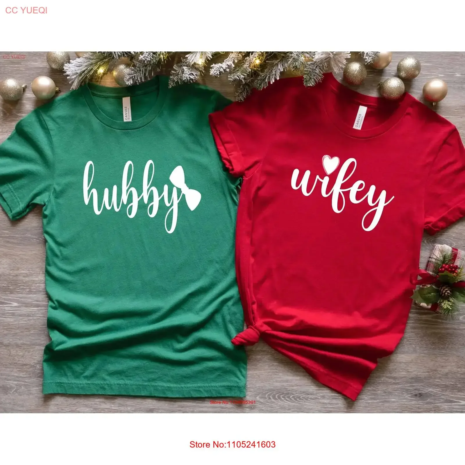 Wifey and Hubby T Shirt Wedding Party Matching Couple Honeymoon Wife Hubs Just Married vintage Washed streetwear Stylish