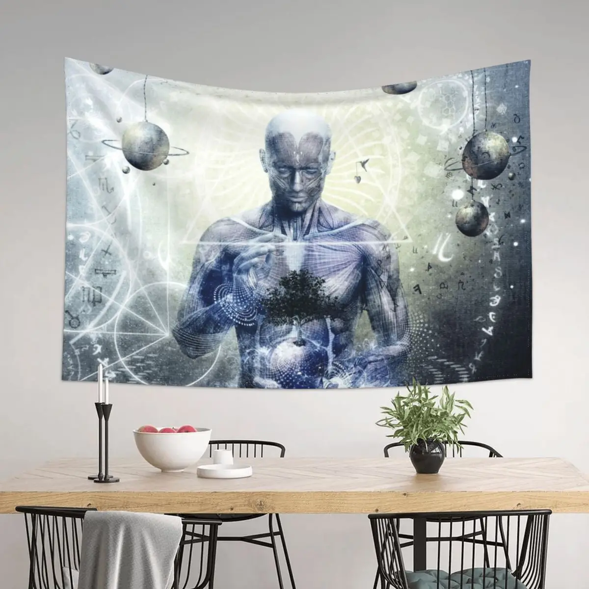

Experience So Lucid, Discovery So Clear Tapestry Home Supplies Carpet Wall Tapestry