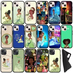 Tiana Princess And the Frog Flexible Phone Cover Case for Apple iPhone 15 14 Plus 13 12 Mini Pro Max + 13Pro 14+ 15+ Soft Coque