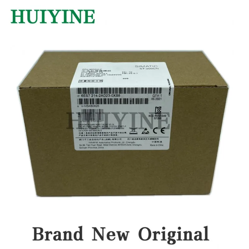 

New Original For Siemens 6ES7214-1BD23-0XB8 6ES7214-1AD23-0XB8 6ES7214-2AS23-0XB8 6ES7214-2AD23-0XB8 6ES7214-2BD23-0XB8