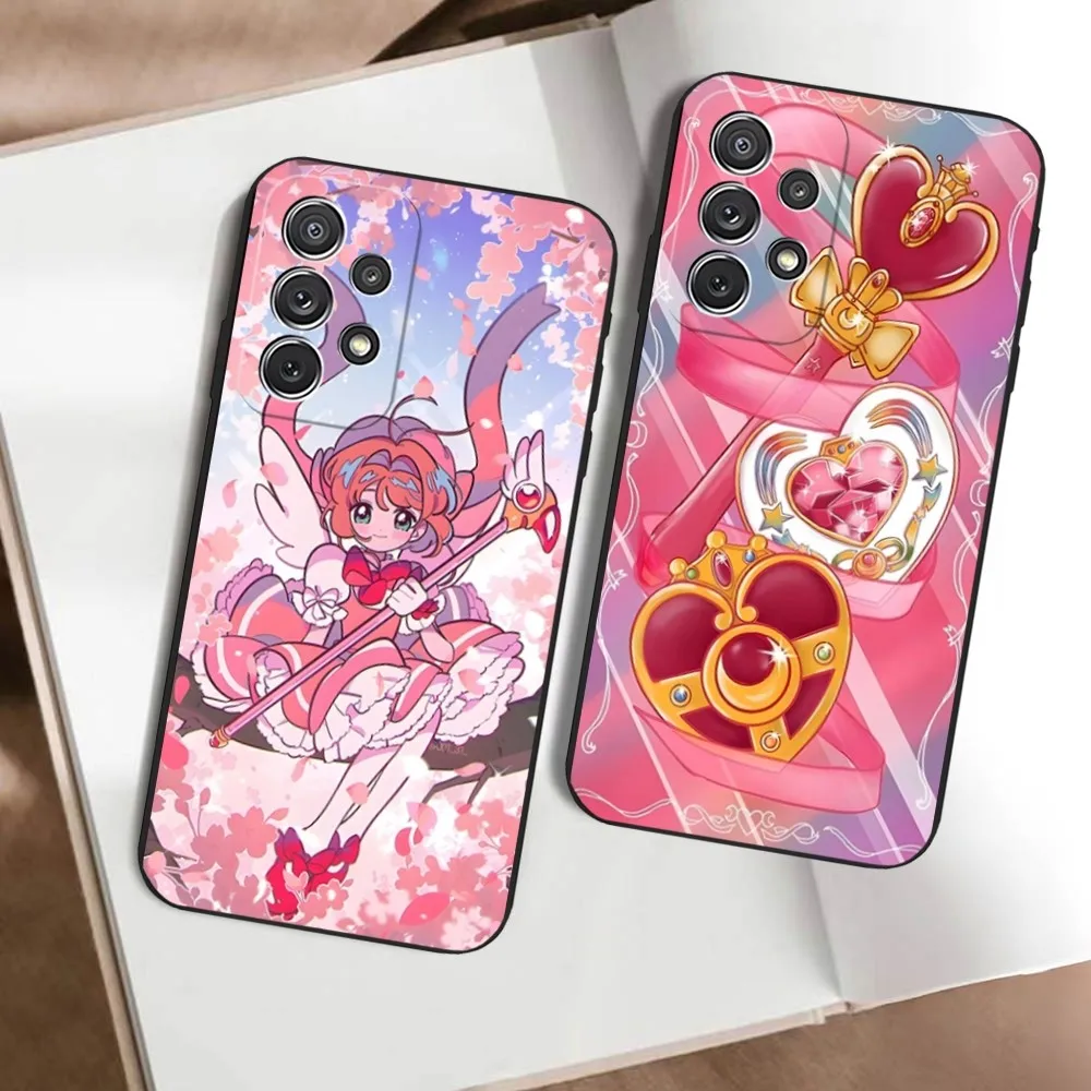 C-Cardcaptor S-Sakura Phone Case for Samsung s20 s21 s22 s23 a24 a34 a54 m54 n20 ultra plus  protective case