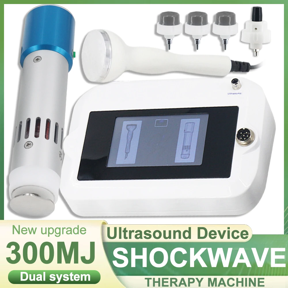 

NEW Shockwave Therapy Machine Pain Relief Body Relax 300mj Shock Wave Equipment Ultrasound Physiotherapy Device ED Treatment