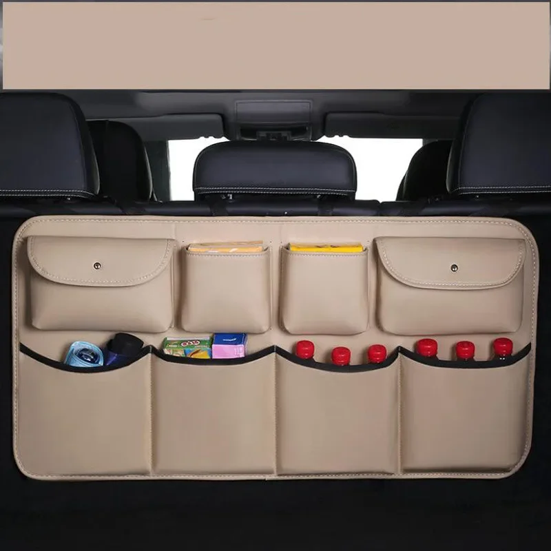 

Car Rear Seat Back Storage Bag Multi Hanging Nets Car Trunk Organizer Accessories For Mercedes-Benz Vito W447 V Class V260 V250