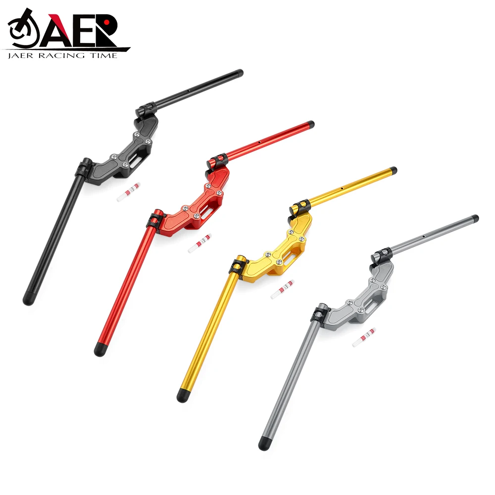 

Clip on Ons Clipon Fork Handle Bars handlebars with Adapter for Ducati Monster 821 2015-2017 Monster 1200 1200S 2014-2016