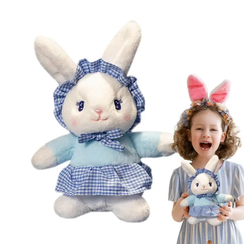 Bunny Stuffed Animal Cute Soft Easter Bunny Stuffed Toy Adorable Animal Doll Toy Stuffed Animal Plush Toy For Children's Room