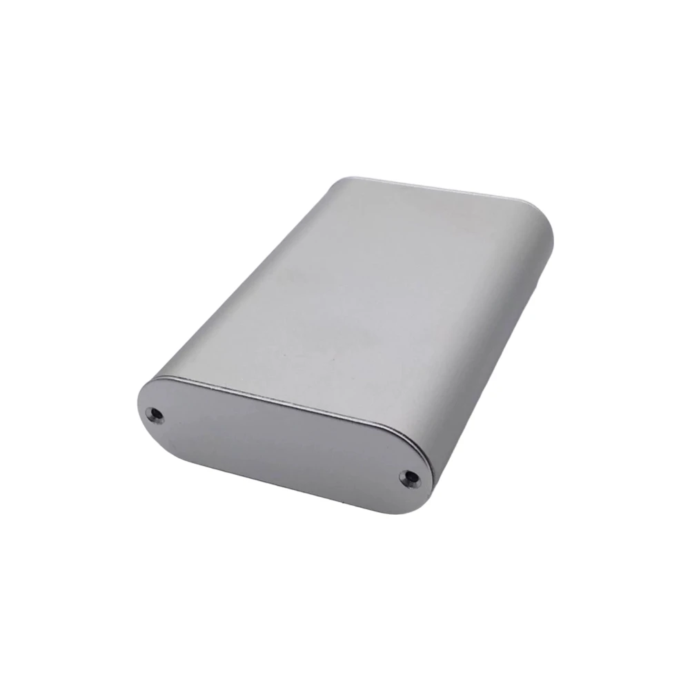 70x24x100mm Aluminum Enclosure Case Metal Shell Silver/Black Integrated Electronic Components Profile Box for Electronic Devices