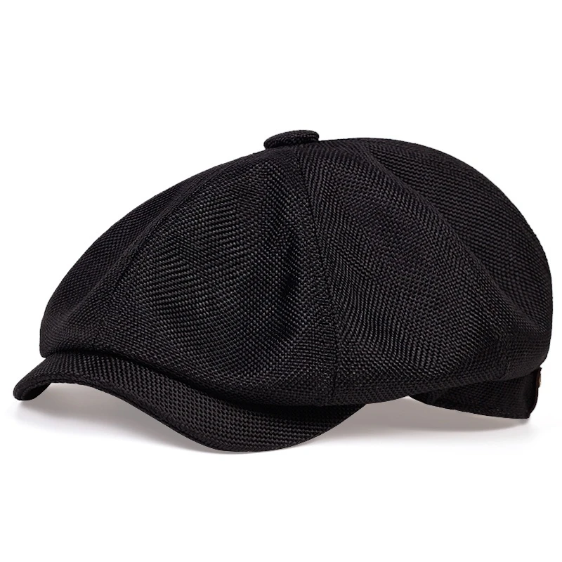 Retro Newsboy Caps für Herren, achteckige Hüte, britische Malerhüte, Herbst-Winter-Baskenmützen, Fischgrätmuster-Flatcaps, Hip-Hop-Baskenmützen, Gorras – Detail 16