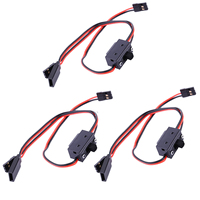 3Pack ShareGoo JR Style 3 Way Power On Off Switches RC Switch Receiver for RC Car Truck Airplane Helicopter,11.8\