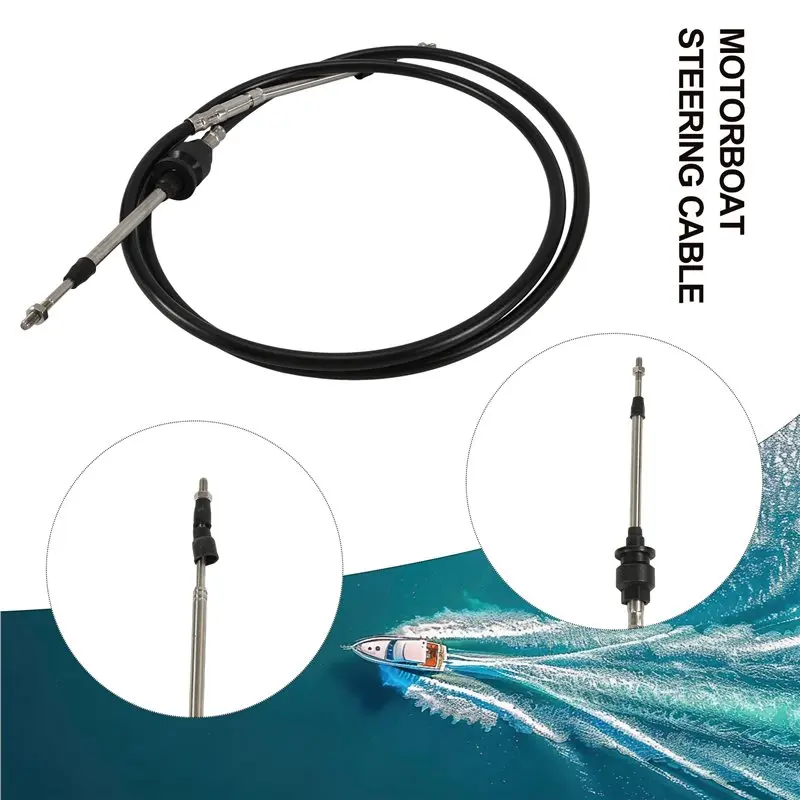 Jet Ski Steering Cable 277001580 277000843 277001474 Fits For Sea-Doo GTI GTS RXP RXP-X Wake 130 155 215 255 2005-2011 view 3