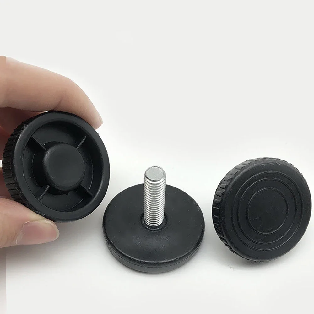 Long Grain Adjustable Foot M8M10 Plastic Foot Pad Table&Chair Balance Furniture Screw Anti Slip Adjustable Sofa Foot Support Leg