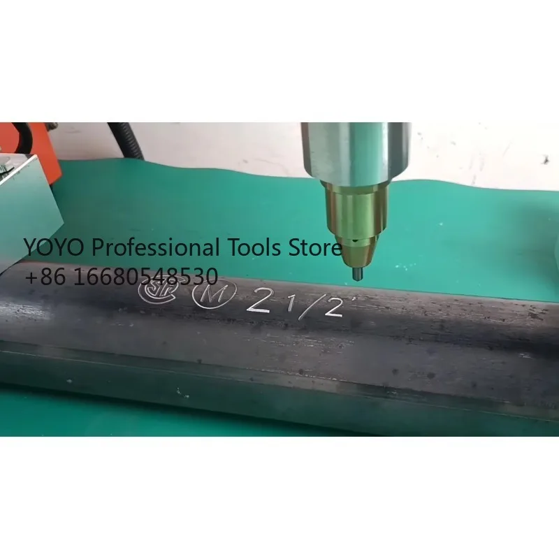 4daNew VIN Number Marking Car Print Metal Marker Making Machine Easy-to-Operate Dot Peen Engraving with Core Motor Component