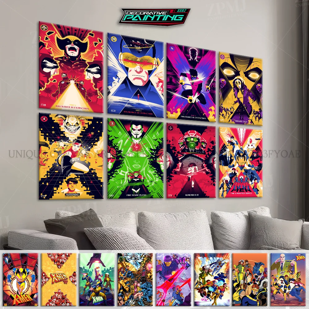 

Домашний декор Marvel Comics печатный постер на холсте X-Men живопись современный фильм настенное искусство HD картины для гостиной безрамная фреска