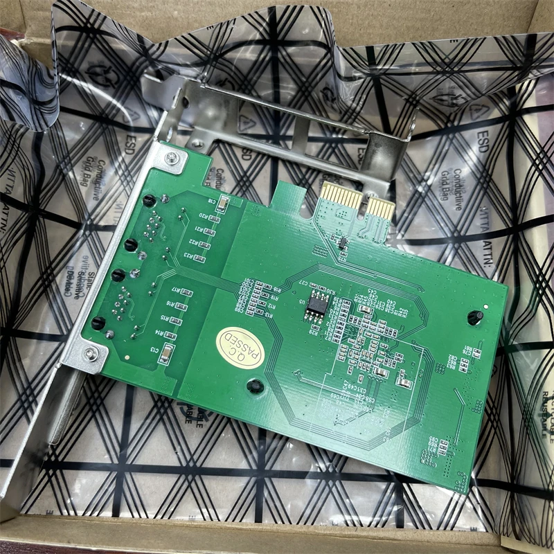 2-portowy karta sieciowa I350-T2 I350AM2 Chip PCI Express X1 do podwójnego RJ45 NIC 10/100/1000Mbps gigabitowy karta Lan Ethernet dla komputerów stacjonarnych — zdjęcie produktu 5