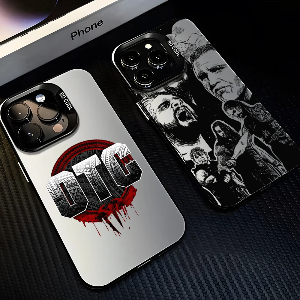 WWE The Shield Phone Case For iPhone 16 15 14 13 12 11 mini Pro Max X XR XSMAX 8 7 Plus Anti Fall Matte Back Cover