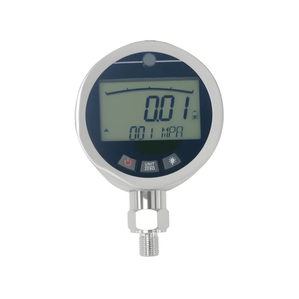 Digital Hydraulic Pressure Gauge 80mm G1/4 Stainless Steel for Harsh Working Conditions with Reliable Performance