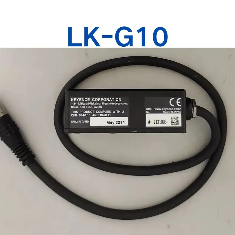 Second hand LK-G10 laser displacement sensor tested OK and  shipped quickly