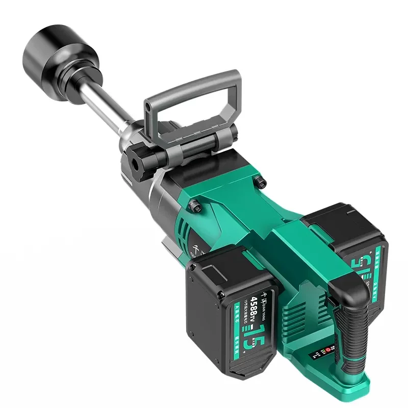 for One Inch Square Shaft Double Battery Drive Electric Air Cannon Portable Super Torque Auto Repair Railway Special Wrench