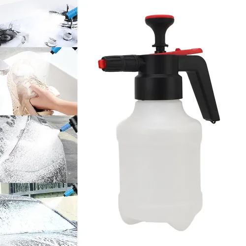 Pulverizador de espuma de 1,5 l para coche, pulverizador de espuma presurizado a mano, ABS, PC, pulverizador de jabón de alta eficiencia para lavado de coches, jardinería casera
