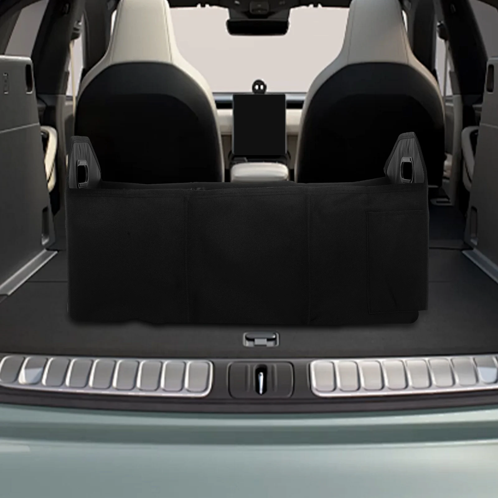 

Car Trunk Organizer Foldable Oxford Cloth Storage Box For Suv Auto Multiple Compartment Trunk Organizer Car Accessories Interior