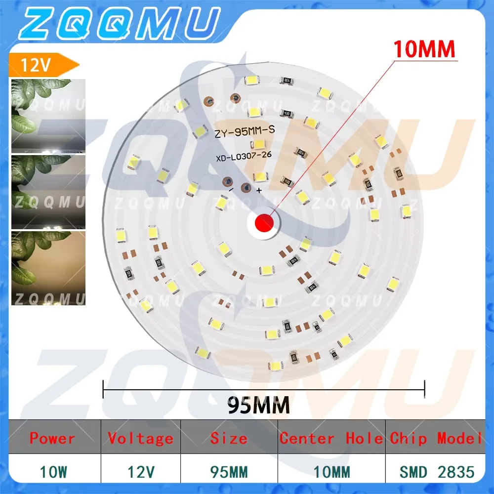 1PCS DC 12V PCB LED Light Panel 8W 10W 13W 15W SMD 2835 LED Chip For Ceiling Lights Pendant Lights table Lamps Garden Paths