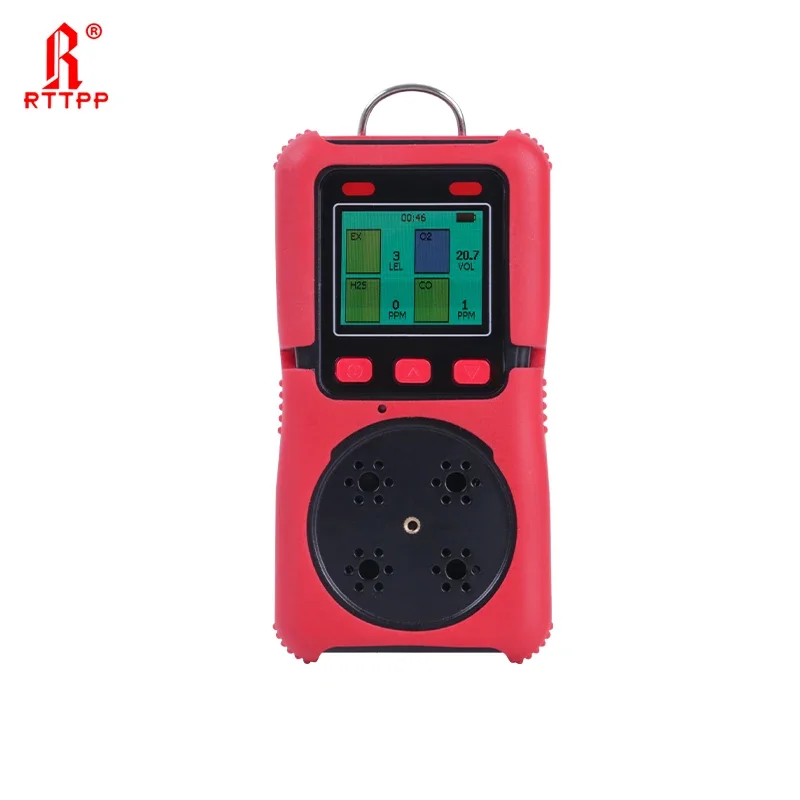 DR-850 portable diffussion type 4 gases multi gas detector