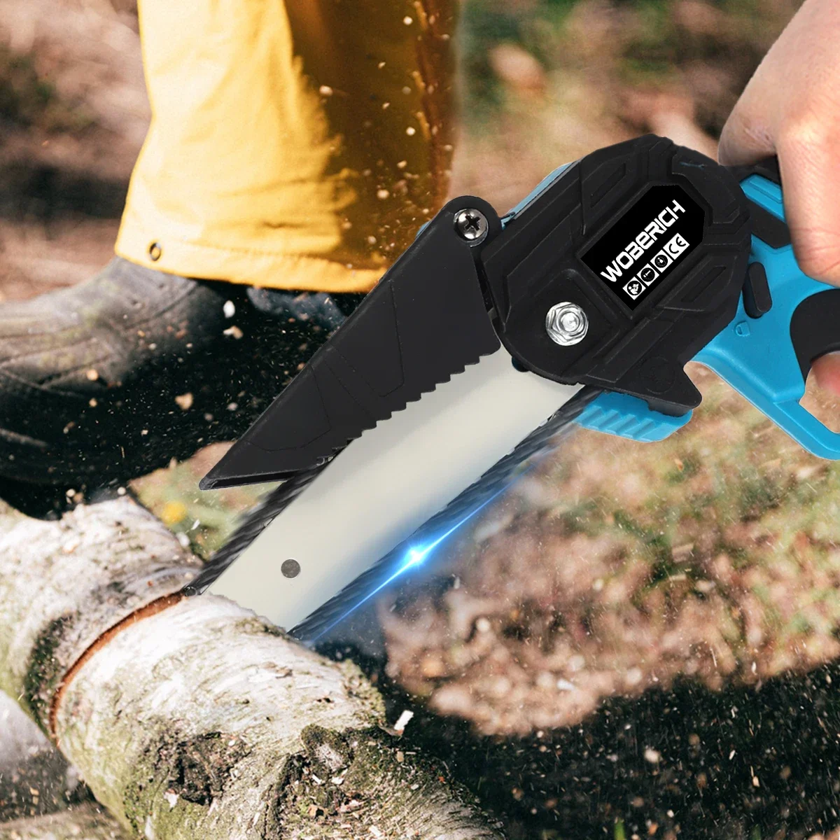 6 Inch Điện Nhìn Thấy Máy Cưa Xích Di Động Điện Tỉa-Thấy Sạc Một Tay Dụng Cụ Làm Rau Cau Cho Makita 18V pin