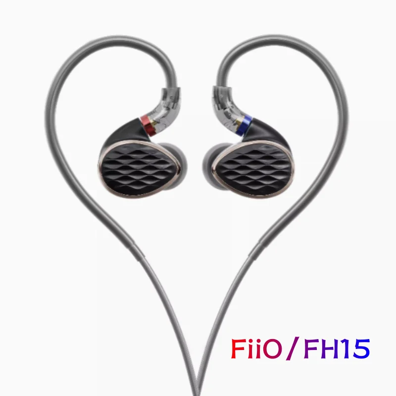 

FiiO/FH15 One Circle Three Iron HiFi Fever Circle Iron headphones Four Unit Lou's Earbuds