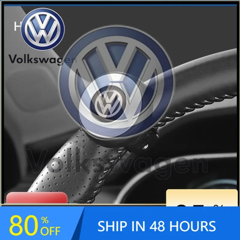 

Наклейка на руль для автомобилей Volkswagen VW, поворотная ручка-спиннер на 360 градусов для VW Volkswagen Golf Polo Jetta Passat