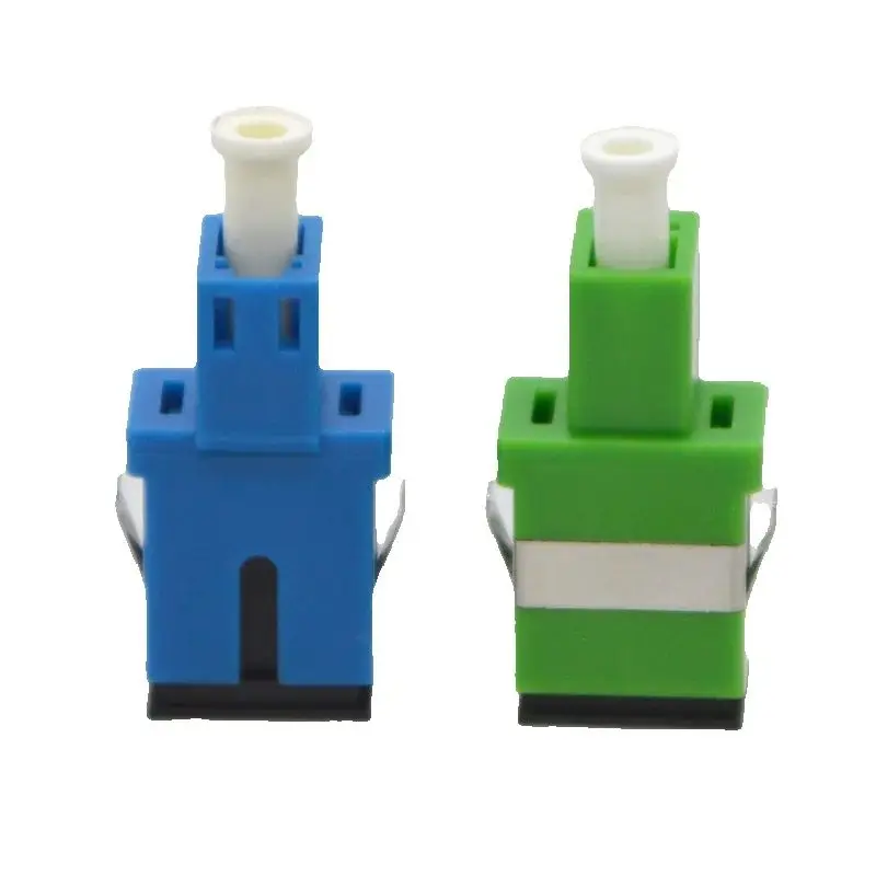 10pcs New Fiber Optic Adapter Connector SC-LC Coupling Flange Plastic Shell Factory Discount Wholesale