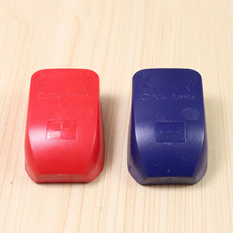 1 çift 12 V Elektrot Hızlı Bırakma Kaldırma Konnektörü Kelepçeleri Araba akü kutup başları Araba Karavan Tekne Moto Araba-styling