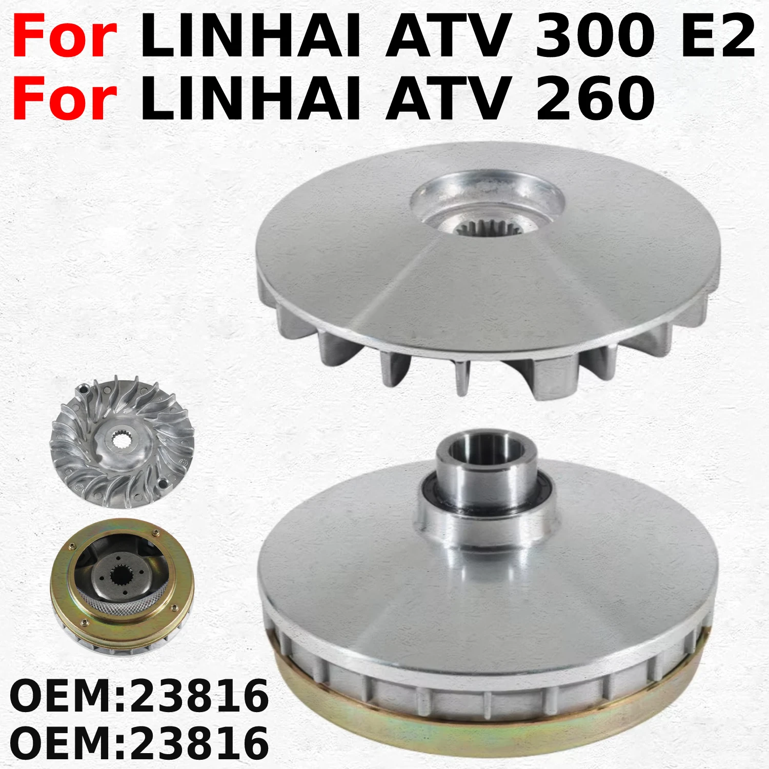 

Motorcycle Rear Wheel Hub Assembly For LINHAI ATV 300 E2 ATV 260 OEM:23816 23930 Motorbike Accessories