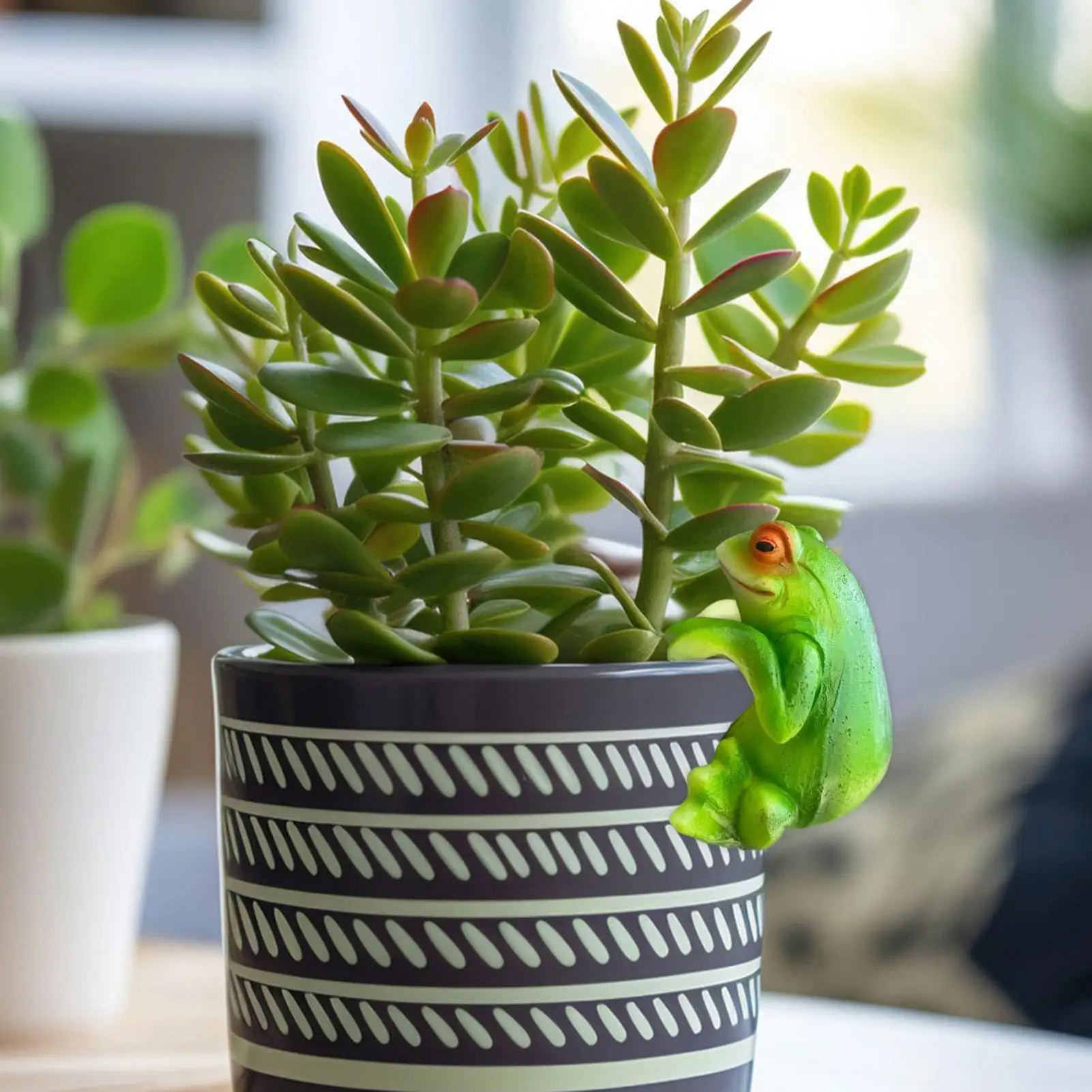 

Flower Pot Decorations Planter Decorations Adorable Realistic Animal Sculpture For Home Garden Lawn Patio Yard Desk Fairy