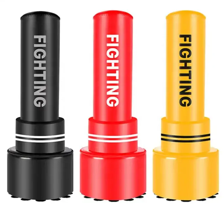 

Free Standing Kick Boxing Dummy Target PU Material Punching Bag Suction Cup Base Adults Kids Water Filling