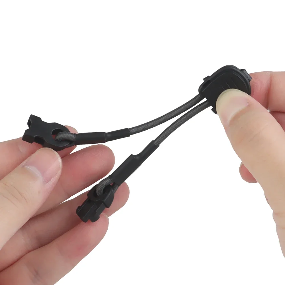 빠른 삽입 포트 탄력성 있는 다목적 스포츠 액세서리-고정 스트랩 전술 MOLLE 기어 정리용 탄력 코드