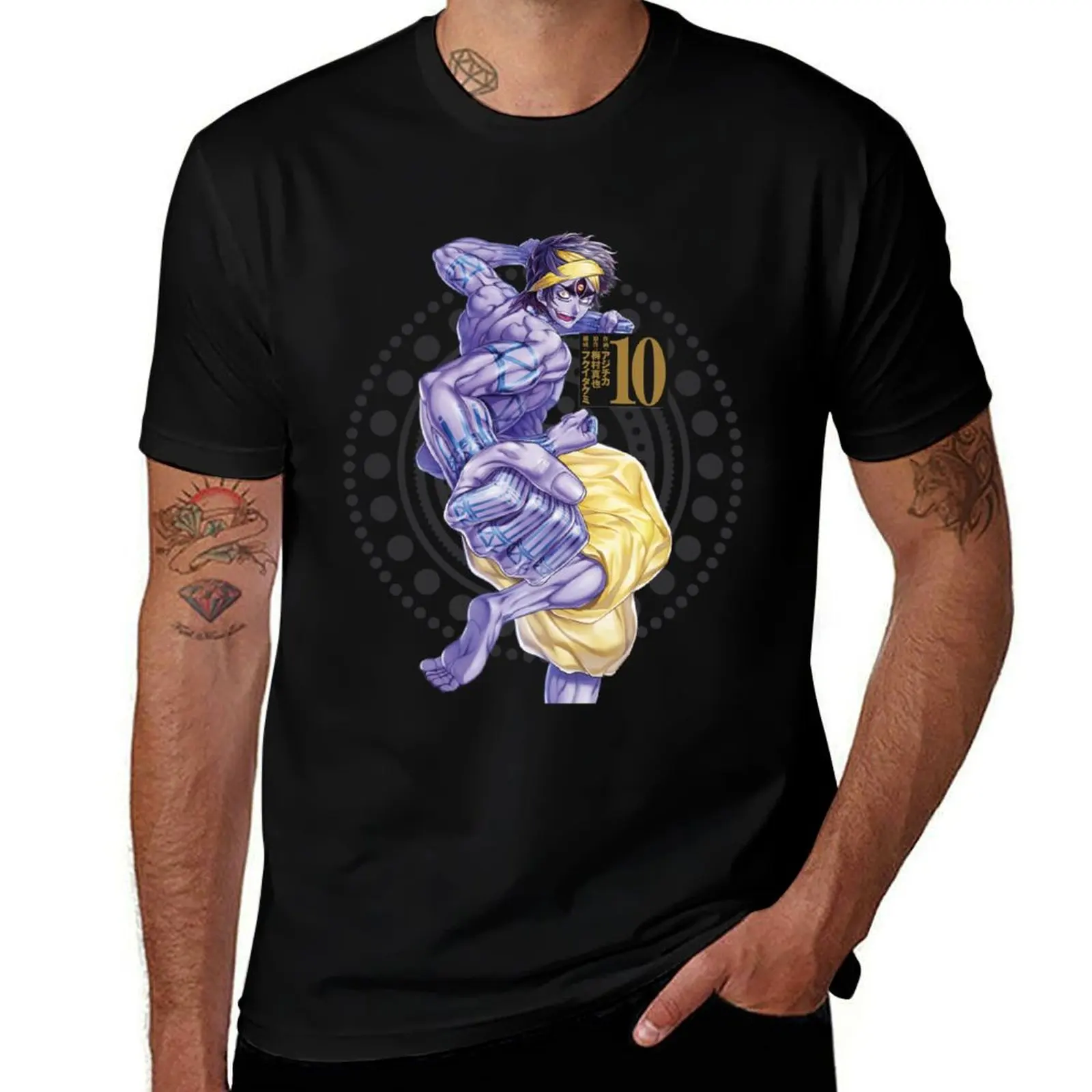 

Shiva-Shuumatsu no valkyrie T-Shirt graphics custom shirt tops Funny t-shirt funny t shirts men