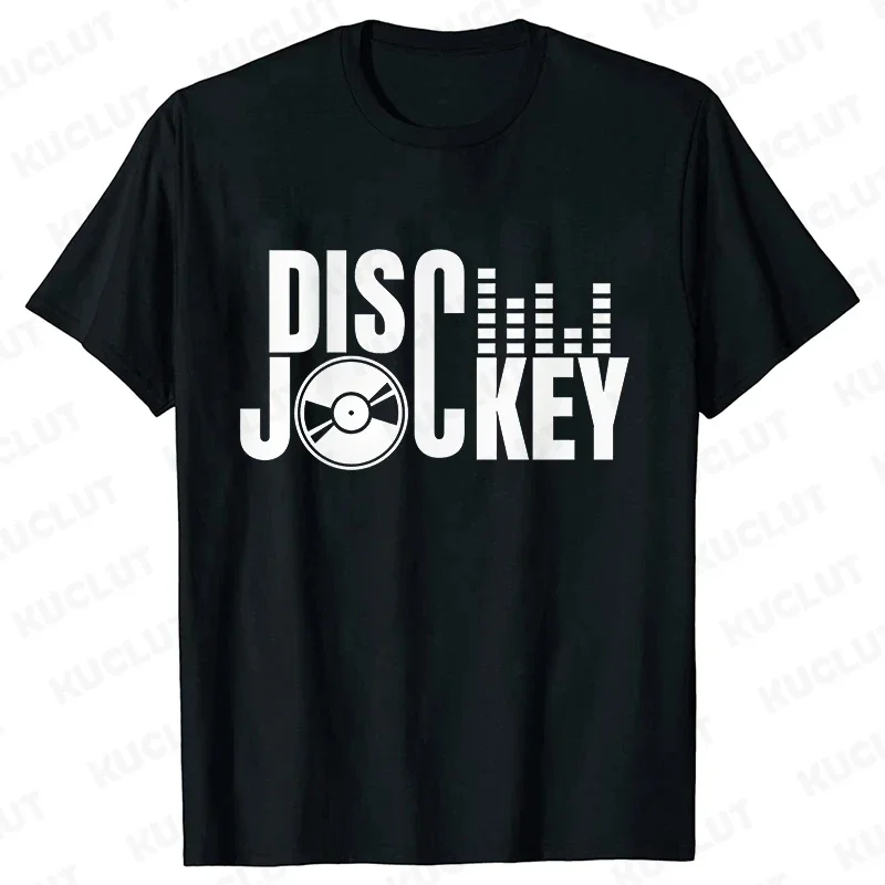 Technics T Shirt Dj Turntable Music House Techno Electronic Hip Hop New Hot Summer T-Shirt Fashion Casual Street DJ Music Tees