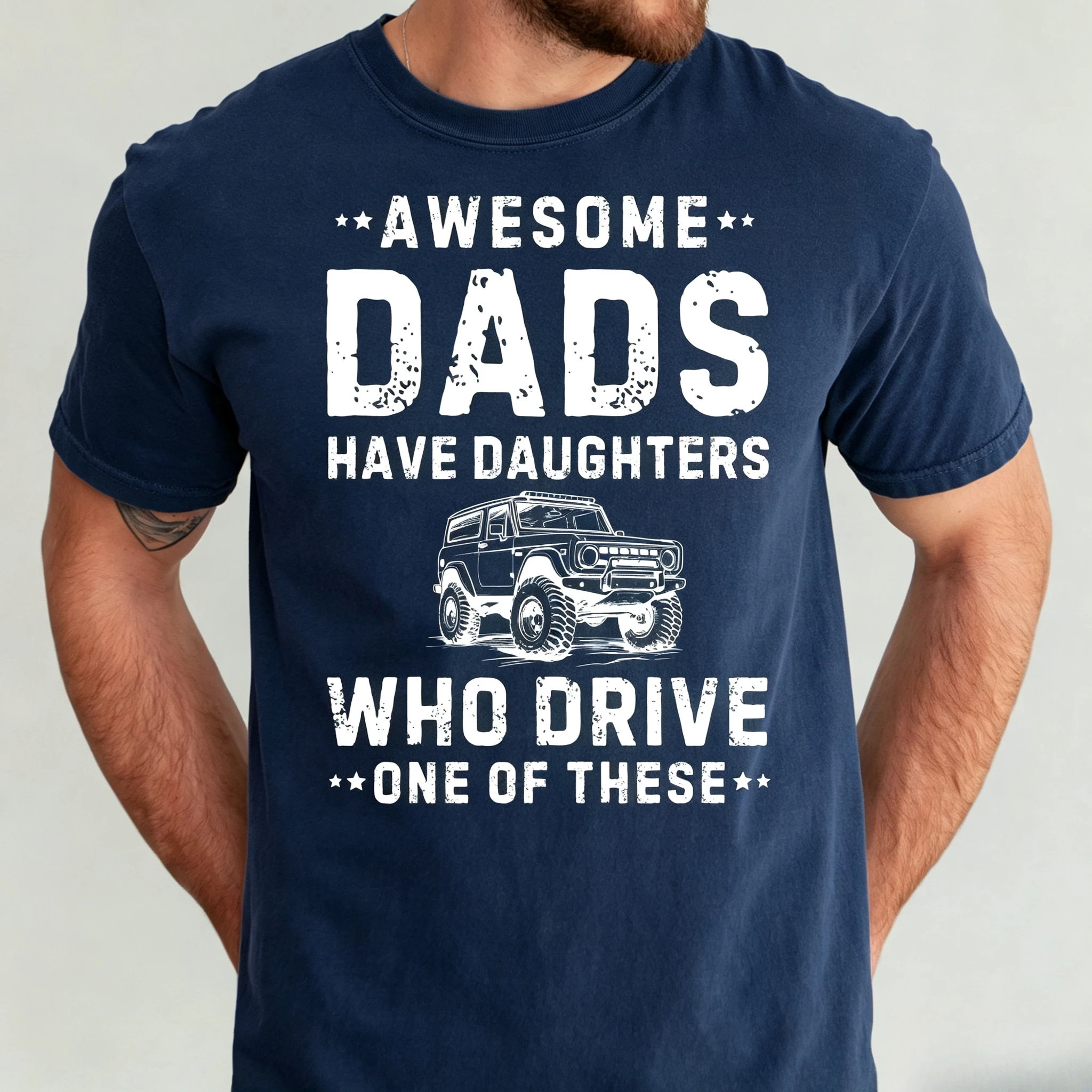 Off Road Shirt for Daughter, Father's Day Gift From Daughter  Funny Birthday Gift for Husband, Offroad Driving Daughter Dad Gift