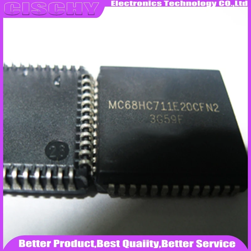 1pcs/lot MC68HC11E1CFNE2 MC68HC711E20CFN2 MC68HC711E9CFN2 PLCC-52 In Stock