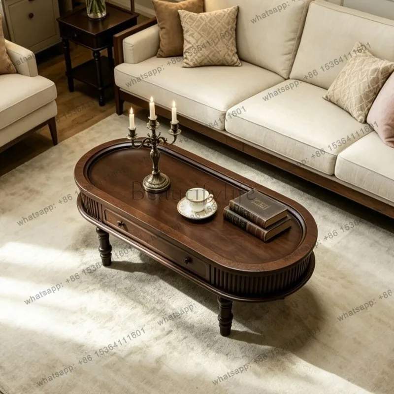 Factory Direct Sales Minimalist Aesthetic Coffee Table Unique Living Room Luxury Modern Coffee Table Designer Drawers Mesas Baja