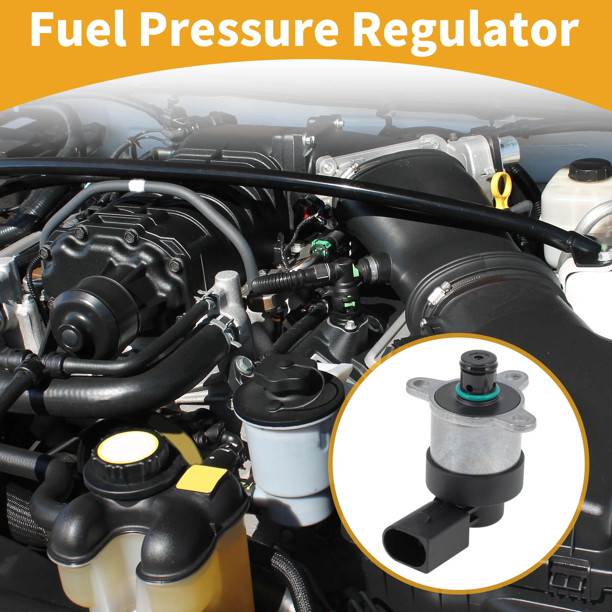 UXCELL Fuel Pressure Regulator No.6460740084/0928400534 for Mercedes-Benz E-CLASS 02-08
