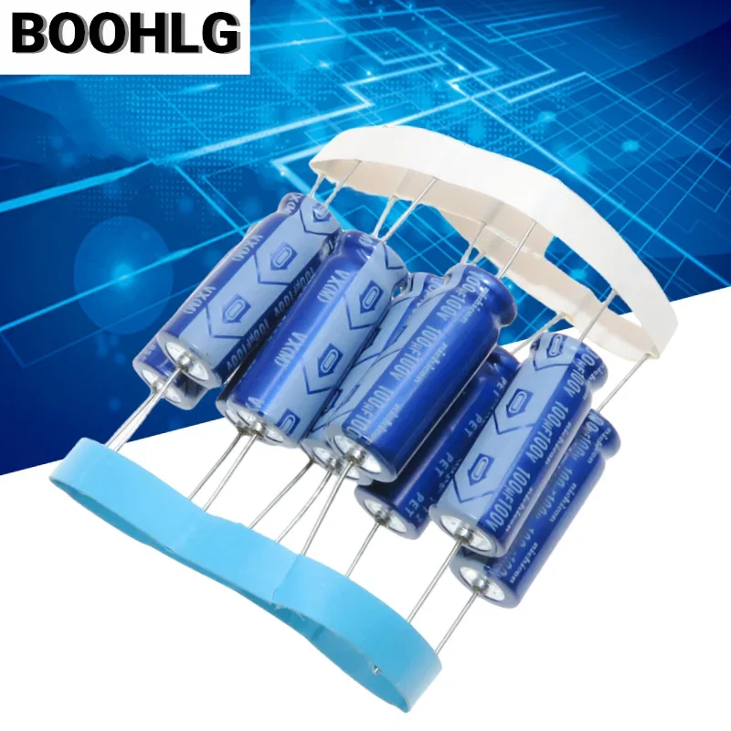 5pcs Nichicon aluminum electrolytic capacitor 100V 100UF 100UF 100V 10X27 VX axial