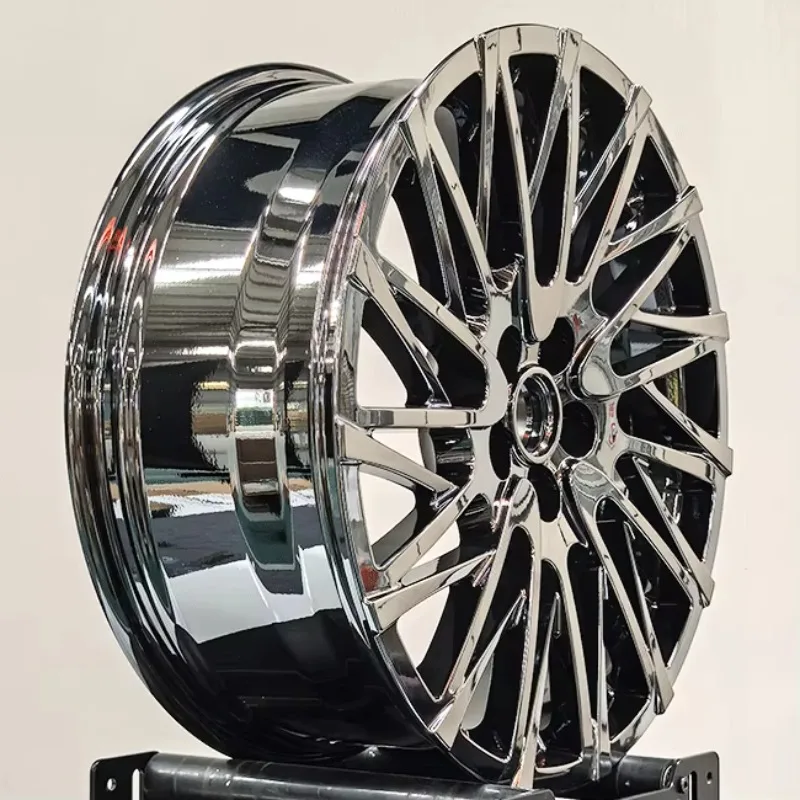 New 18-21 Inch Multi Spoke Electroplated Forged Wheels 5x120 6061-T6 Precision Machined High Performance Wheel Upgrade