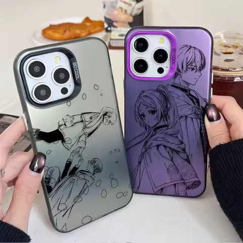 Comics Frieren Couple Case for Xiaomi 11 Lite 5G NE 14T POCO X6 M5S 14 13 13T 12T Pro X7 X5 X3 NFC F4 GT F5 F6 M6 Pro 4G Etui