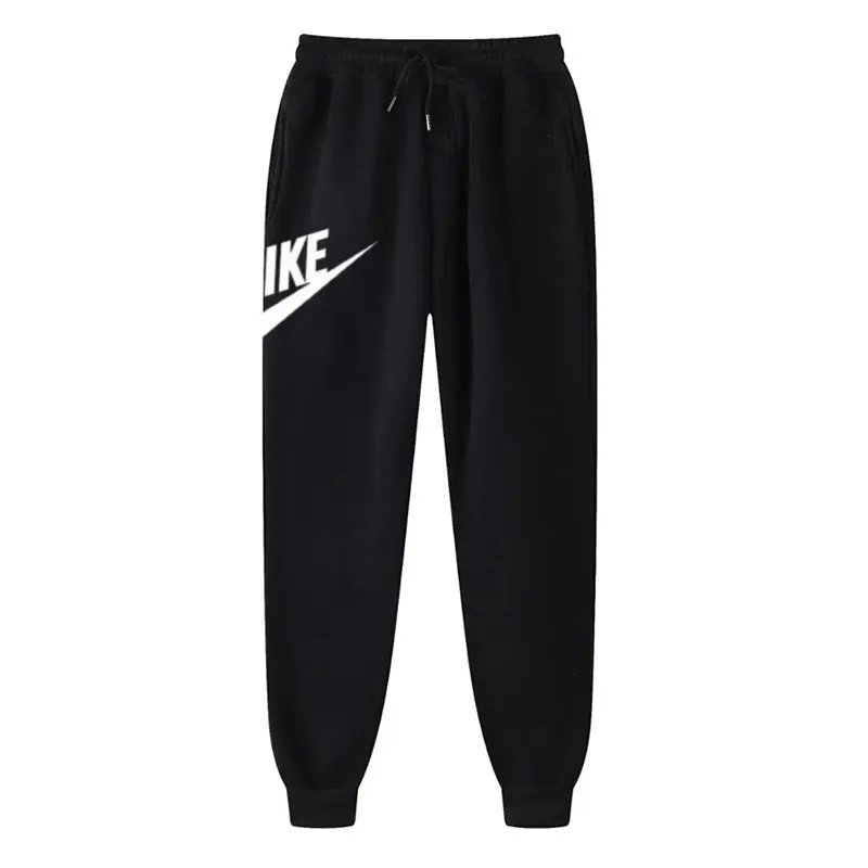 

2025 New Men's Sweatpants Street Casual Running Sports Pants Outdoor Fitness Men Pants Fleece Lined With Fashion Training Pants