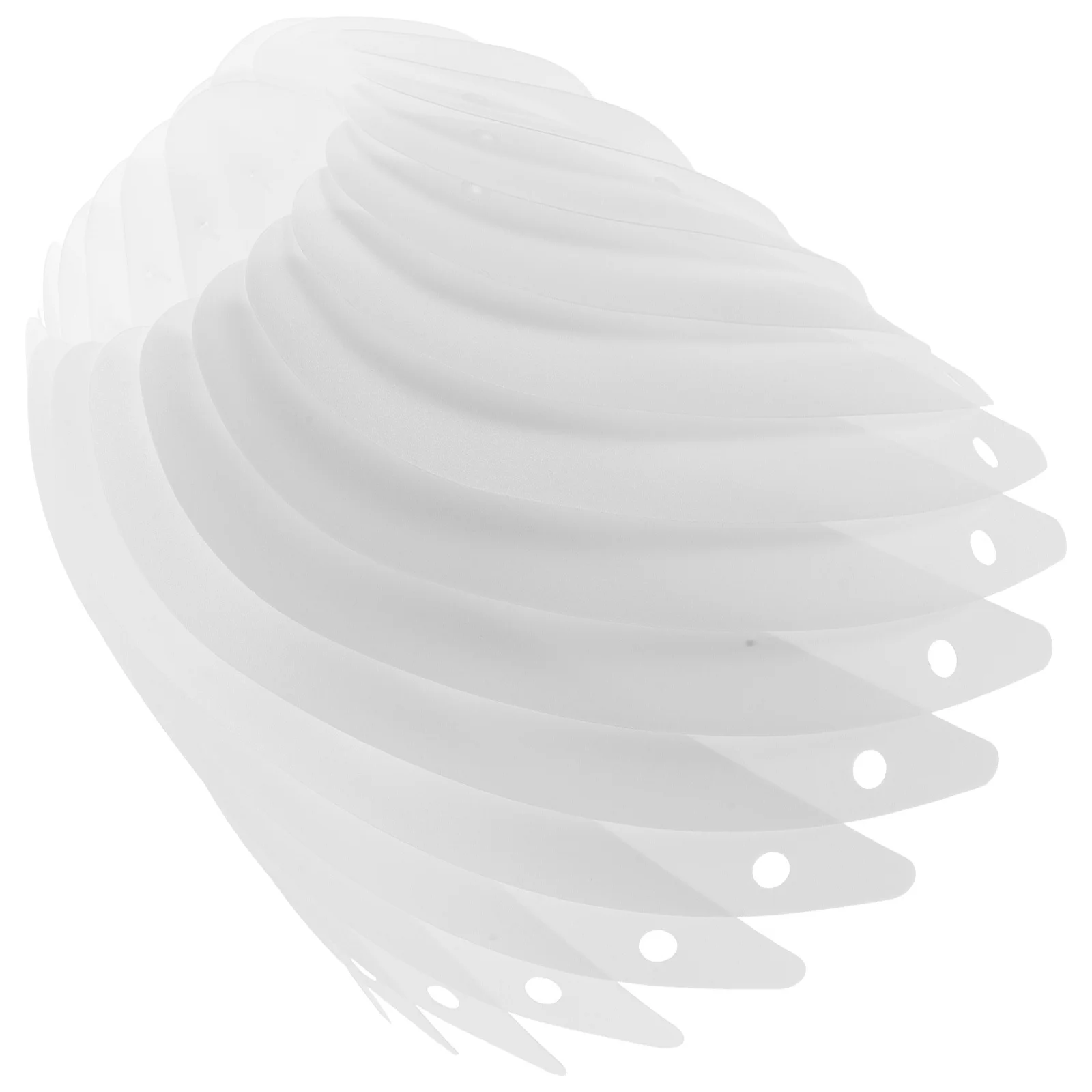 

Modern Plastic Lampshade Soft Light Eye Protection Compact Size Effort Saving Installation Pendant Hanging Lamp Shades Home