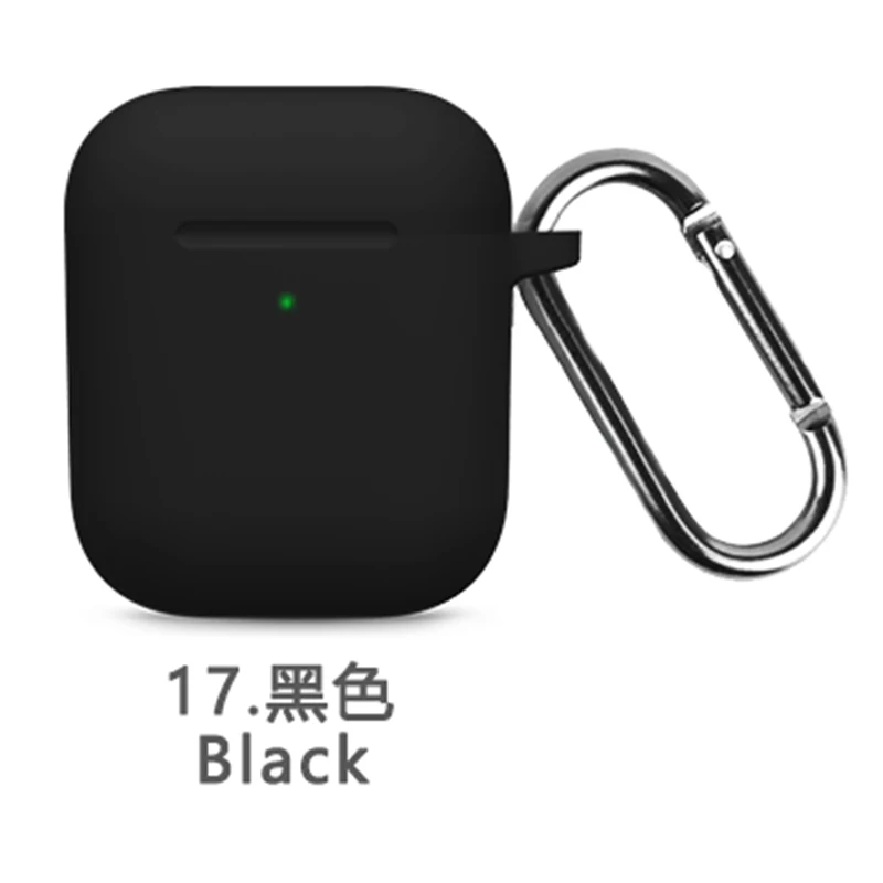 حافظة لهاتف Airpods 1/2 حافظة واقية من السيليكون مزودة بتقنية البلوتوث غطاء سماعة أذن لاسلكية لأجهزة Air pods 2 / Apple Airpods 2 #5